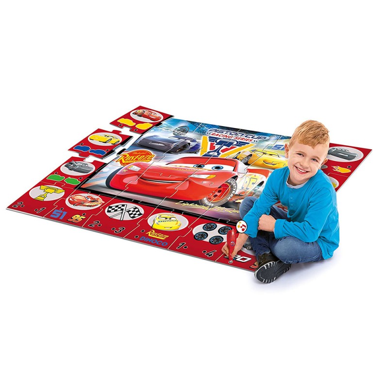 prieel Boer goedkoop Disney Cars interactieve vloerpuzzel XL